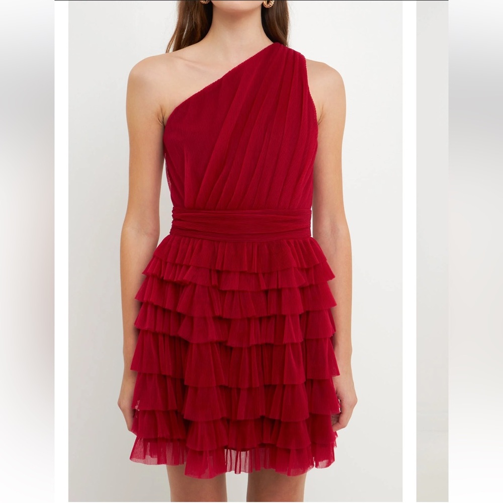 🍒Endless Rose Tiered Tulle Mini Dress🍒